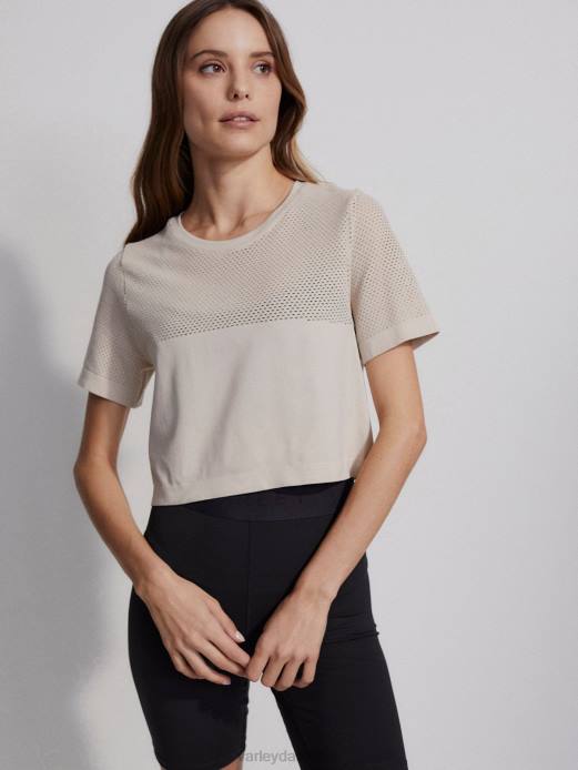 paden cropped tee Varley Kvinder L460253 beklædning vindklokke