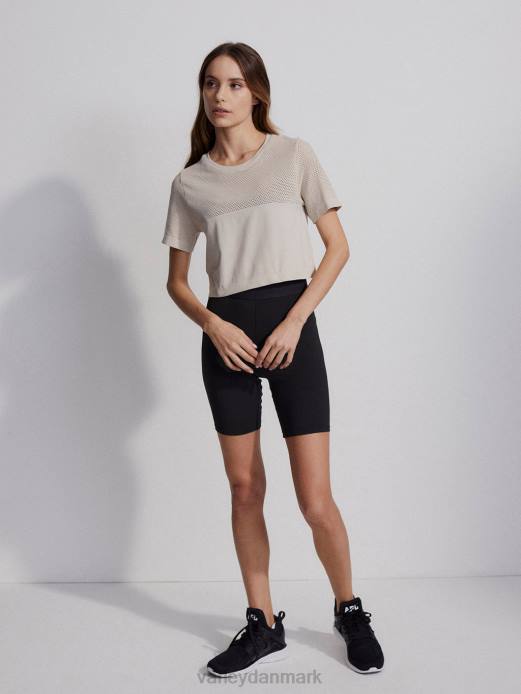 paden cropped tee Varley Kvinder L460253 beklædning vindklokke
