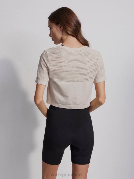 paden cropped tee Varley Kvinder L460253 beklædning vindklokke