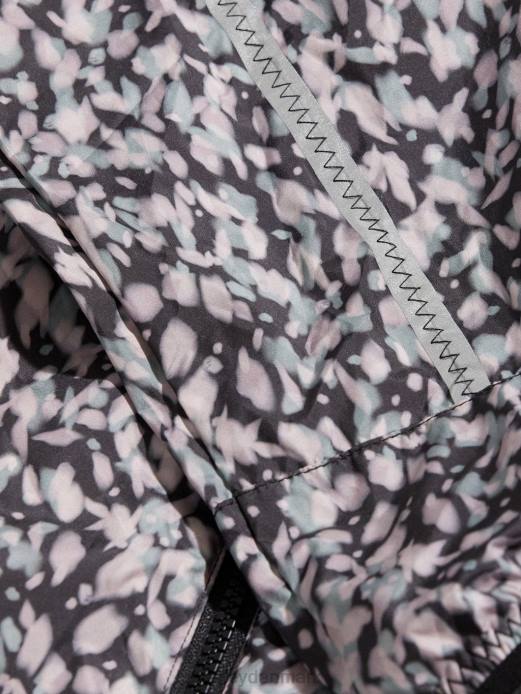 print terrasse løbejakke Varley Kvinder L460412 beklædning mørk bevægelse kronblad