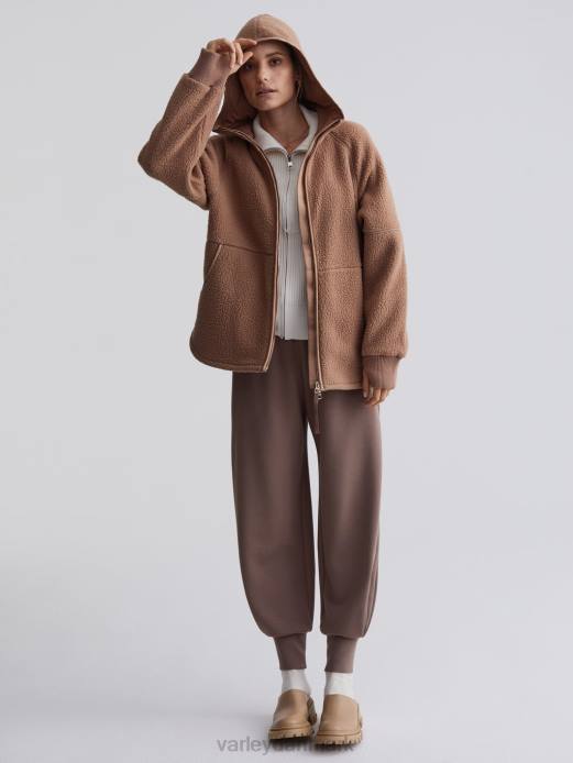 raley lynlås fleece Varley Kvinder L460469 beklædning kantarel
