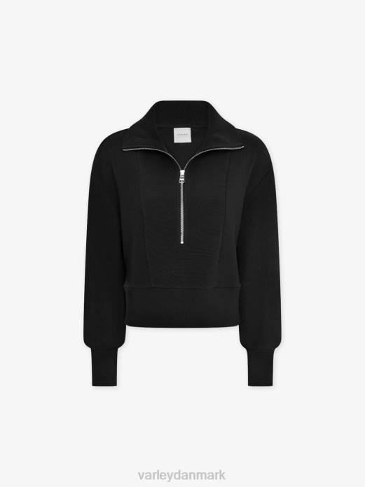 ramona pullover med halv lynlås Varley Kvinder L460144 beklædning sort