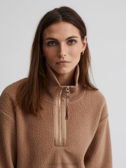 roselle fleece med halv lynlås Varley Kvinder L460234 beklædning kantarel