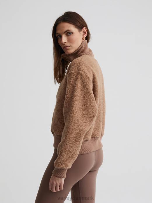 roselle fleece med halv lynlås Varley Kvinder L460234 beklædning kantarel