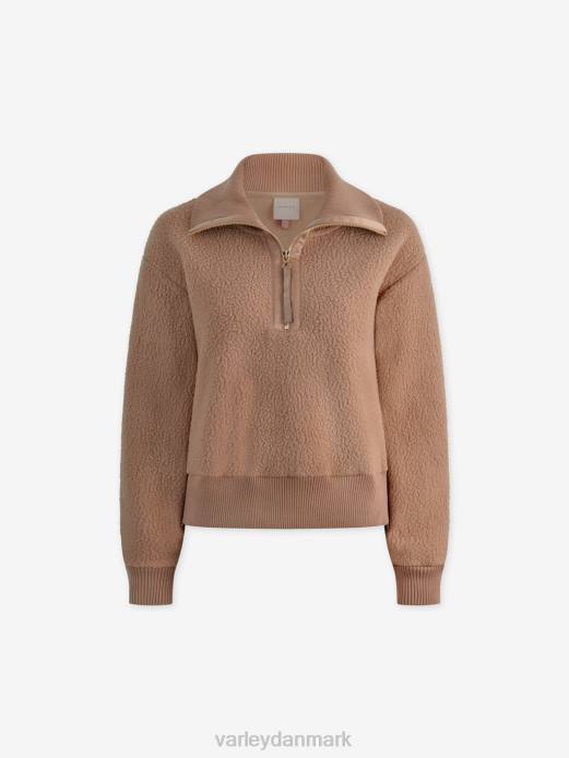 roselle fleece med halv lynlås Varley Kvinder L460234 beklædning kantarel