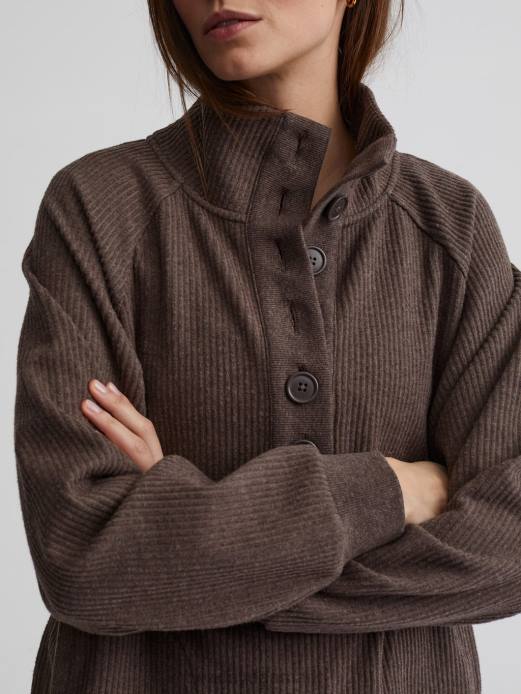 royce sved Varley Kvinder L460214 beklædning chokolade mergel