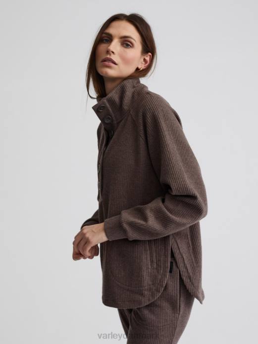 royce sved Varley Kvinder L460214 beklædning chokolade mergel