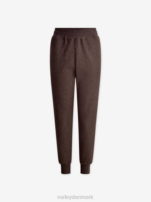 russell sweatpants Varley Kvinder L460381 beklædning chokolade mergel