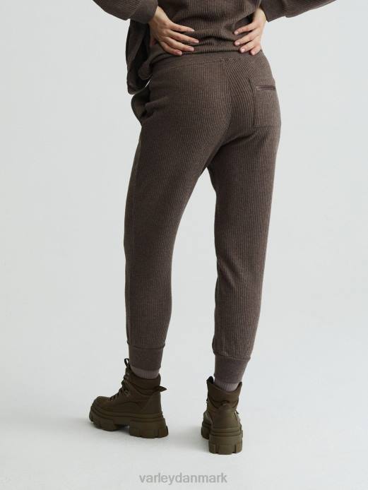 russell sweatpants Varley Kvinder L460381 beklædning chokolade mergel