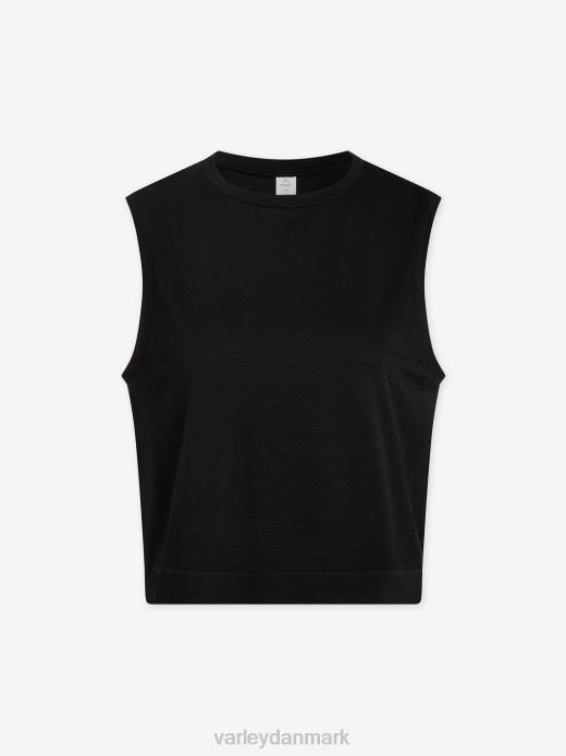 side sømløs afgrødetank Varley Kvinder L46041 beklædning sort