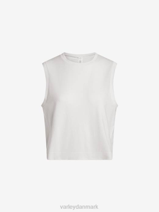 side sømløs afgrødetank Varley Kvinder L46042 beklædning sne hvid