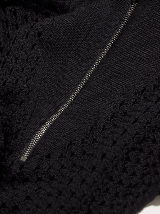 teagan boxy strik polo Varley Kvinder L46070 beklædning sort