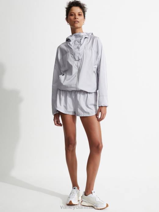 terrasse vindjakke Varley Kvinder L460478 beklædning metallisk askegrå