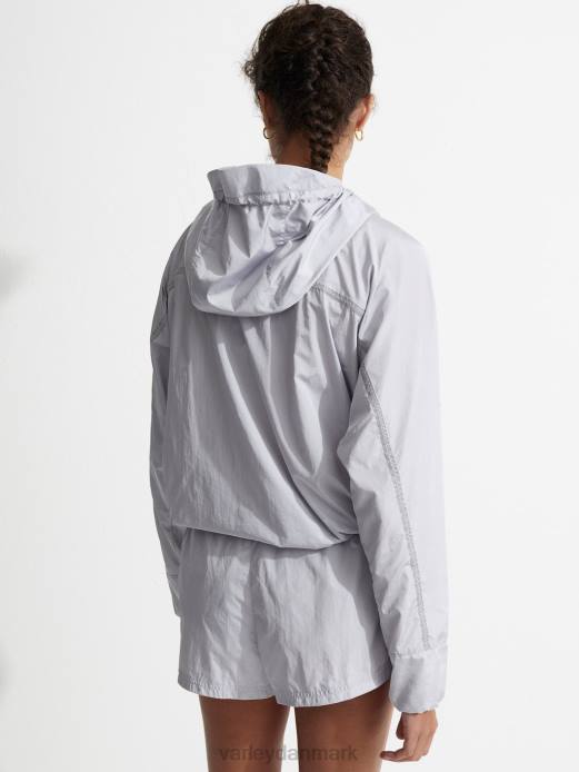 terrasse vindjakke Varley Kvinder L460478 beklædning metallisk askegrå