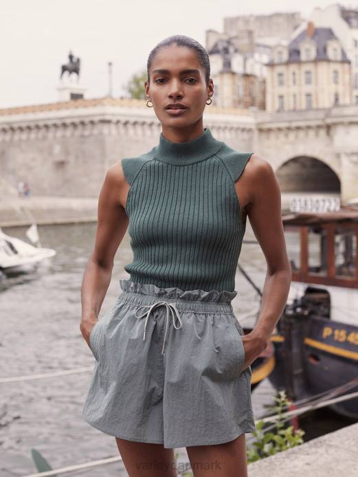 tulair højhus kort 3\ Varley Kvinder L460330 beklædning skifergrøn