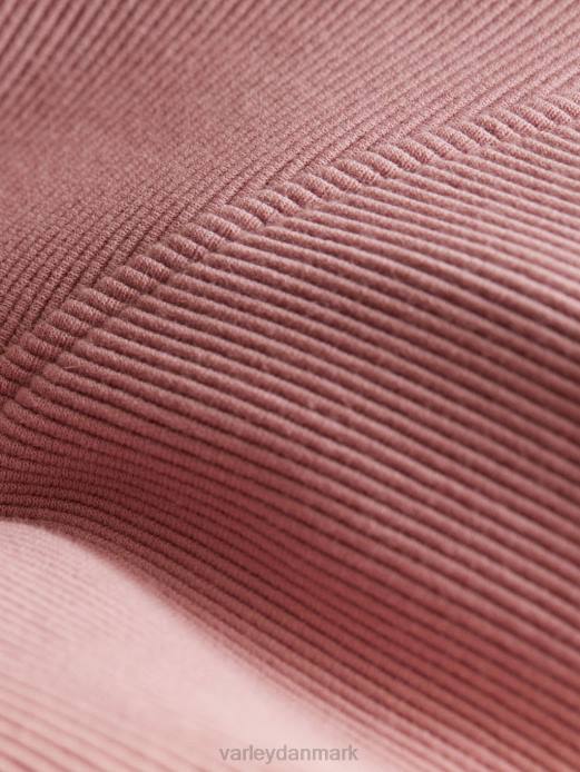 vine pullover med halv lynlås Varley Kvinder L46089 beklædning nostalgi steg