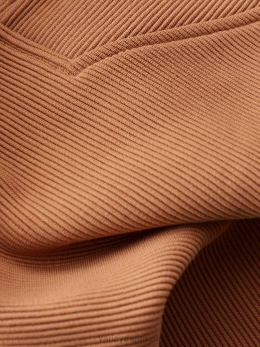 vine pullover med halv lynlås Varley Kvinder L46092 beklædning rug