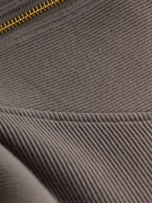 vine pullover med halv lynlås Varley Kvinder L46093 beklædning dybt kul