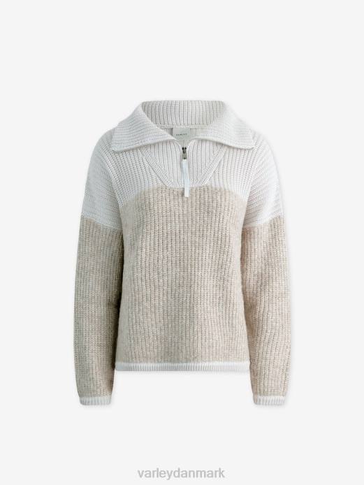 willard pullover med halv lynlås Varley Kvinder L460213 beklædning nimbus sky